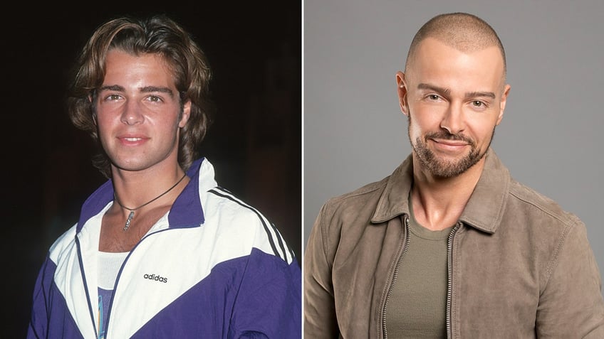 Joey Lawrence then and now