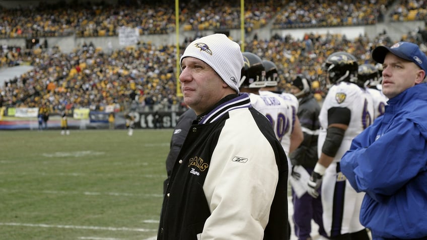 John Feinstein on NFL sideline