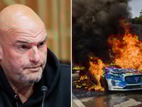 John Fetterman and Bill Maher agree chaos in LA and Dem reaction to riots will be 'good for Trump'
