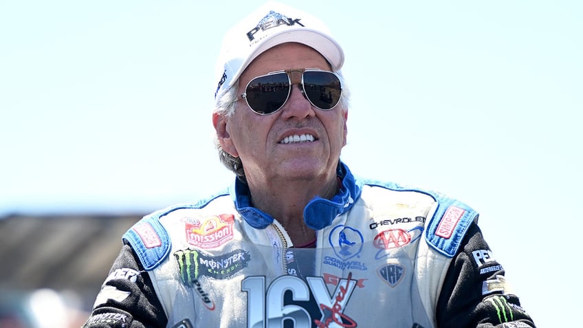 John Force at the 2024 Virginia Nationals