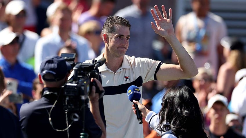 john isners tennis career comes to a close following us open defeat its tough to say goodbye