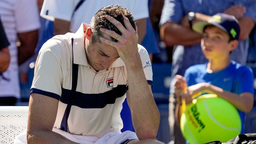 john isners tennis career comes to a close following us open defeat its tough to say goodbye