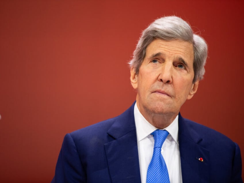 John Kerry, former US special presidential envoy for climate, at the VivaTech conference i