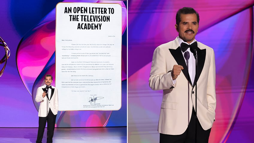 Emmys and John Leguizamo split image