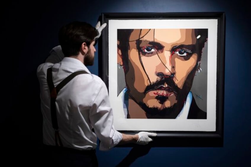 johnny depp creates debut self portrait in dark and confusing time