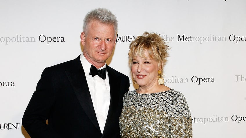 Bette midler and Husband Martin von Haselberg