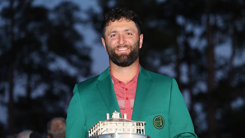 jon rahm putting on spanish spread at the masters champions dinner as menu is revealed