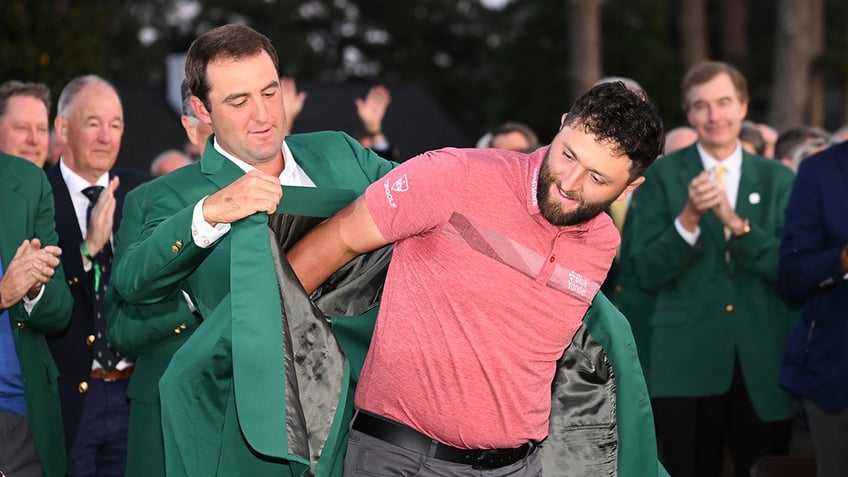 jon rahm putting on spanish spread at the masters champions dinner as menu is revealed