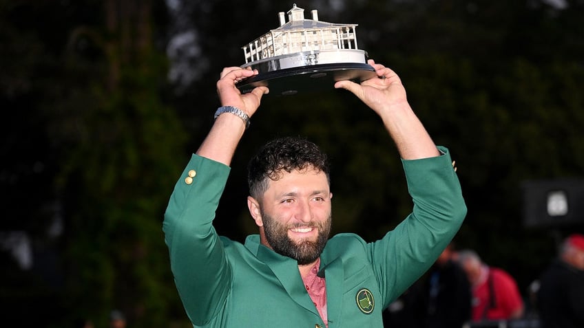 jon rahm putting on spanish spread at the masters champions dinner as menu is revealed