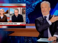 Jon Stewart skewers 'Morning Joe' co-hosts for Trump meeting: 'You said he was Hitler'