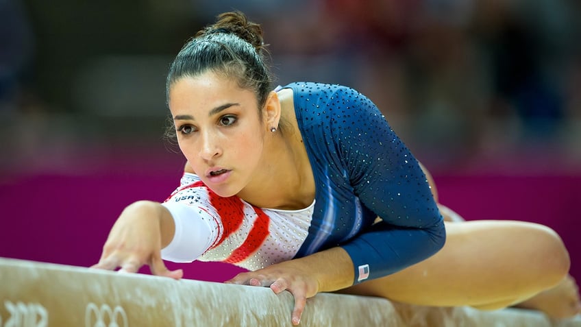 Aly Raisman in 2012