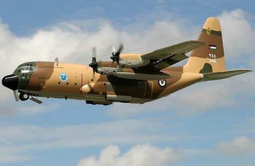 jordanian air force conducts unprecedented medical supply airdrop over gaza 