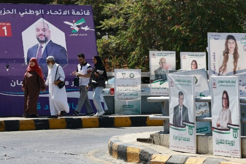 Jordanians will vote Tuesday in an election where economic woes and the war in Gaza take c