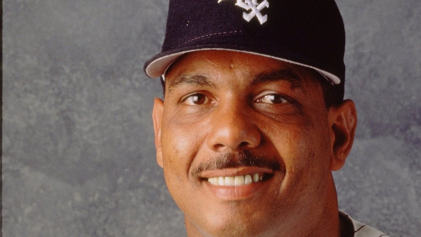 Jose DeLeon with White Sox