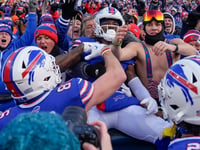 Josh Allen leads Bills to dominant playoff win over Broncos