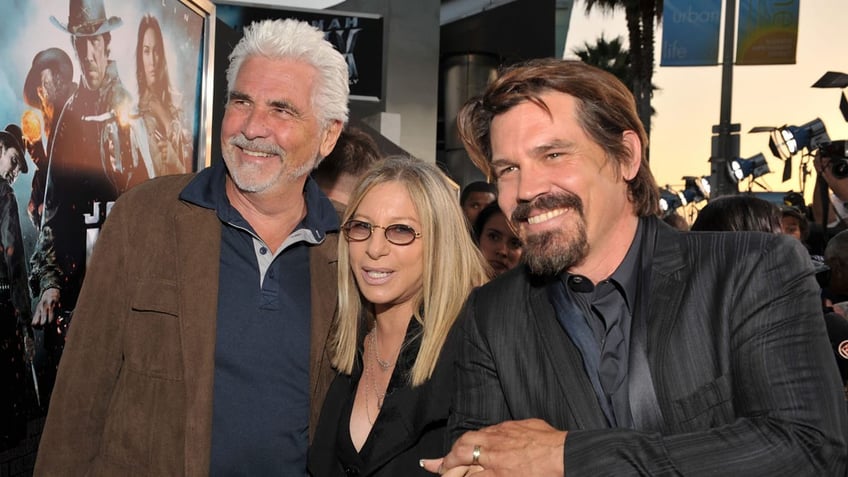 A photo of James Brolin, Barbra Streisand and Josh Brolin