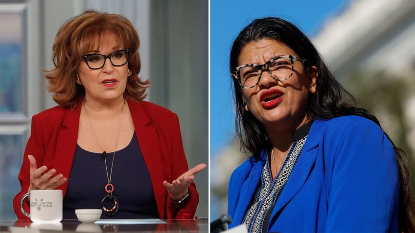 joy behar calls out rashida tlaib for repeating lies about gaza hospital accuses her of being like trump