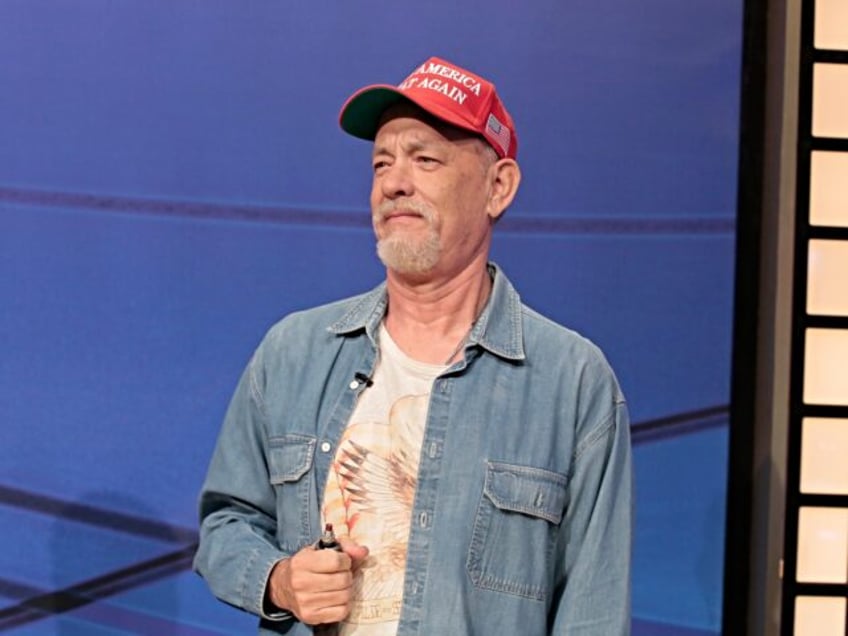 SNL50: THE ANNIVERSARY SPECIAL -- Pictured: Tom Hanks during the “Black Jeopardy” sket