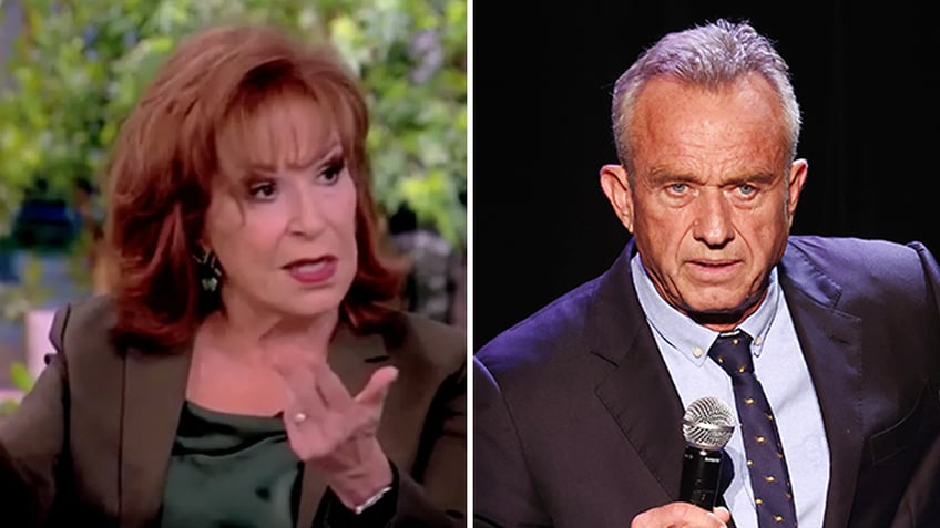 Joy Behar and Robert F. Kennedy Jr. split