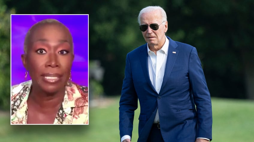 Joy Reid and President Biden