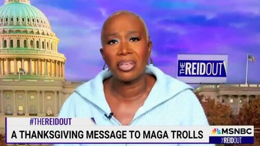 joy reid has thanksgiving meltdown over trump supporters suffering the consequences of their vote