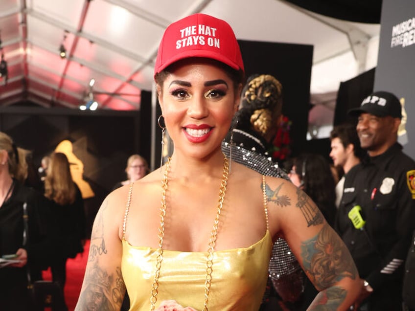 LOS ANGELES - FEBRUARY 2: Joy Villa at The 67th Annual Grammy Awards, airing live from Cry