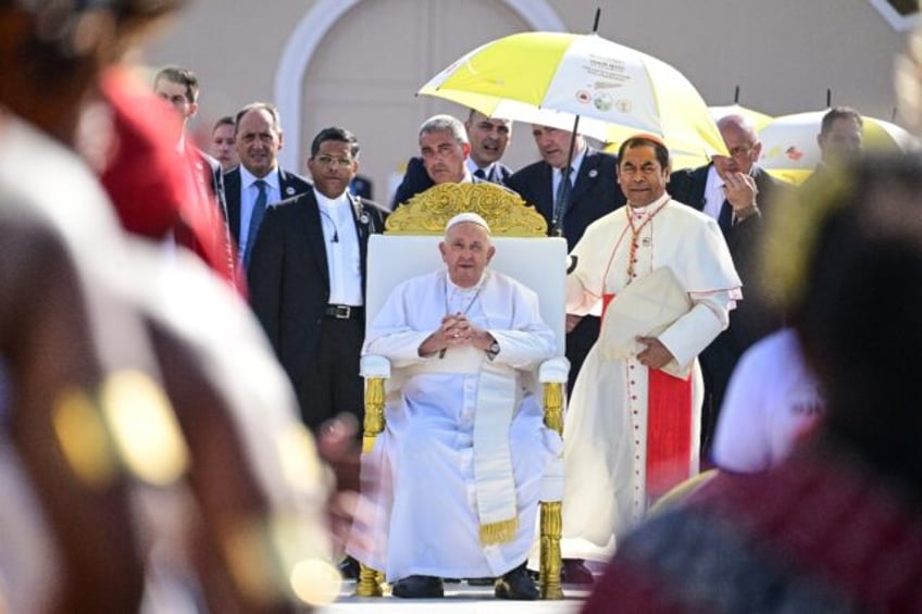 Pope Francis led a mass for an estimated 600,000 in East Timor