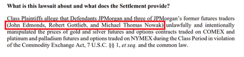 jp morgan gold traders go to jail while jp morgan exits doj sin bin