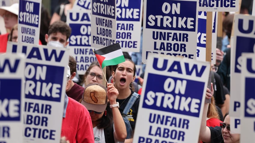 Academic workers at UCLA went on strike