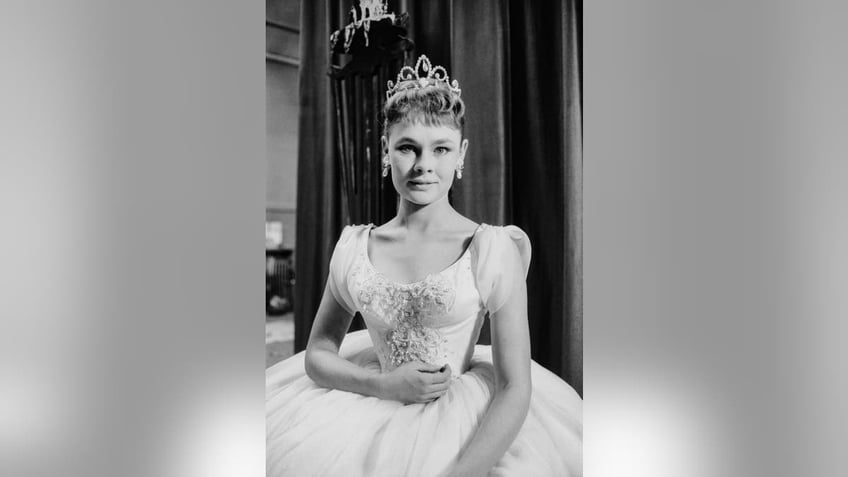 Judi Dench in an old portrait