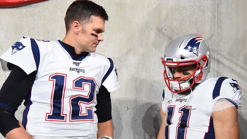 Tom Brady and Julian Edelman talk