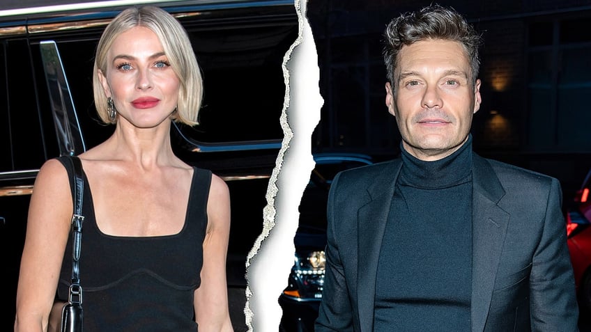 Julianna Hough and Ryan Seacrest split