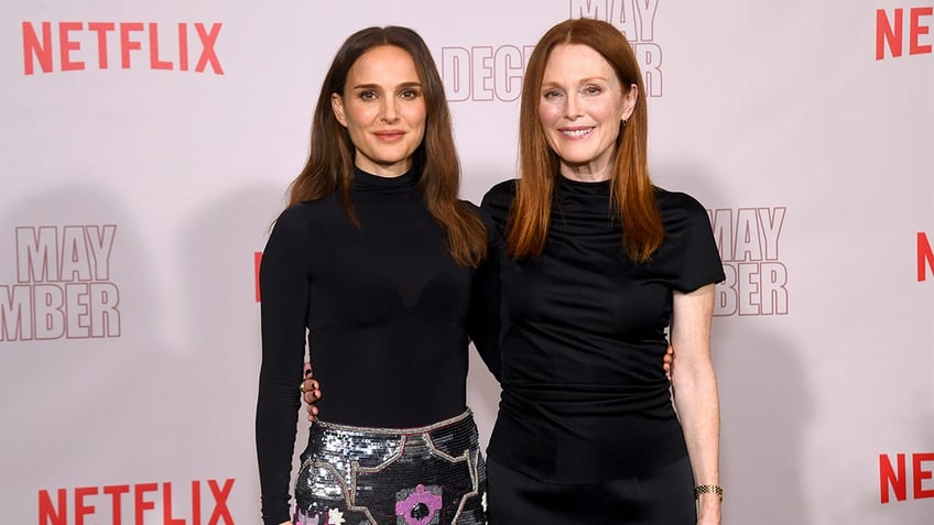 Natalie Portman and Julianne Moore