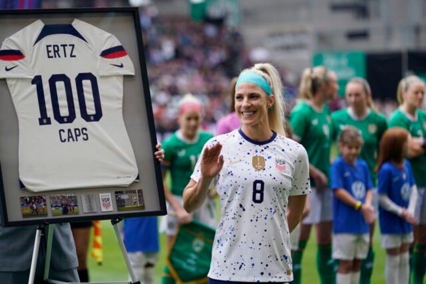 julie ertz retires from soccer after 10 year career and 2 womens world cup titles