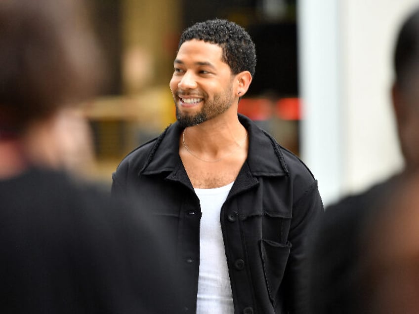 ATLANTA, GEORGIA - JUNE 08: Director/Actor Jussie Smollett arrives at the Atlanta premiere