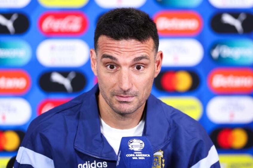 Argentina's head coach Lionel Scaloni says he has a full strength team for Thursday's Copa