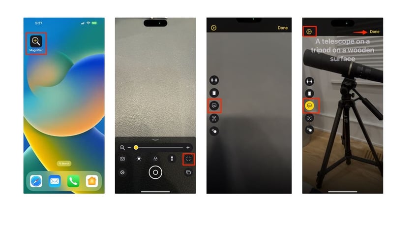 iphone magnifier 4 