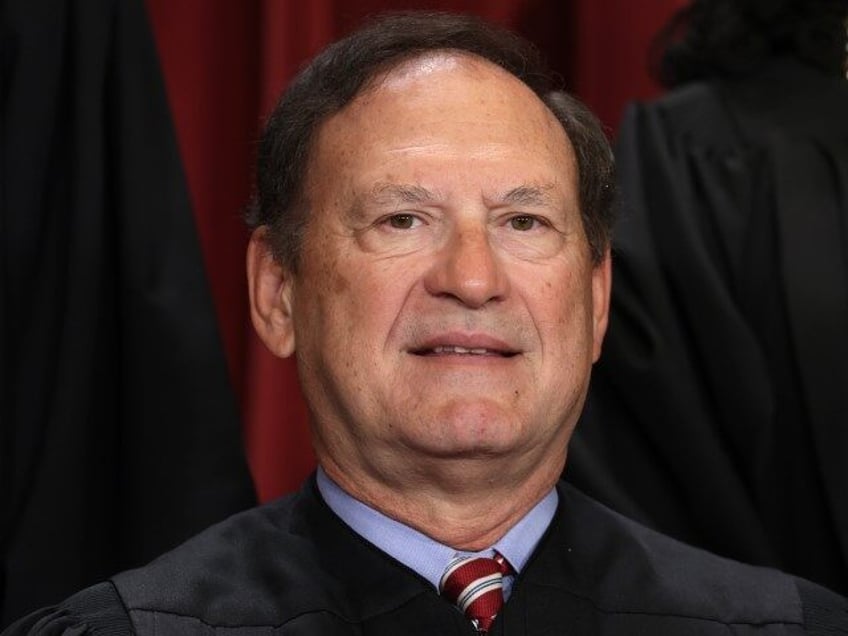 United States Supreme Court Associate Justice Samuel Alito poses for an official portrait