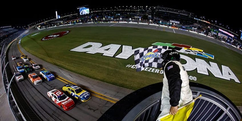 justin allgaier edges sheldon creed by 0005 seconds to win xfinity series race at daytona