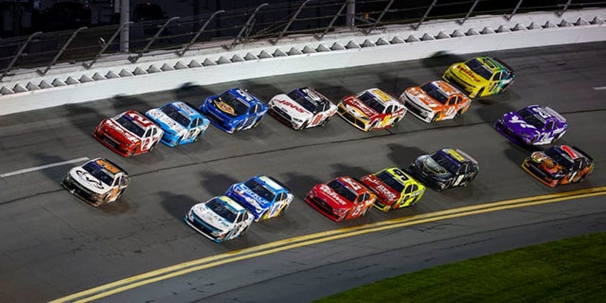 justin allgaier edges sheldon creed by 0005 seconds to win xfinity series race at daytona