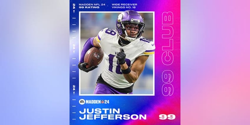 justin jeffersons madden rating revealed ahead of games launch