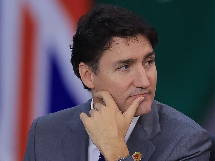 RIO DE JANEIRO, BRAZIL - NOVEMBER 18: Justin Trudeuau prime minister of Canada attends the