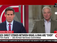 Kaine: Things Seem to Be De-Escalating After Israel Launched Strike Biden Urged Them Not to