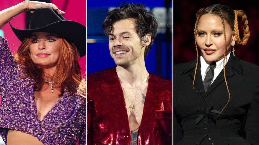 shania twain harry styles madonna