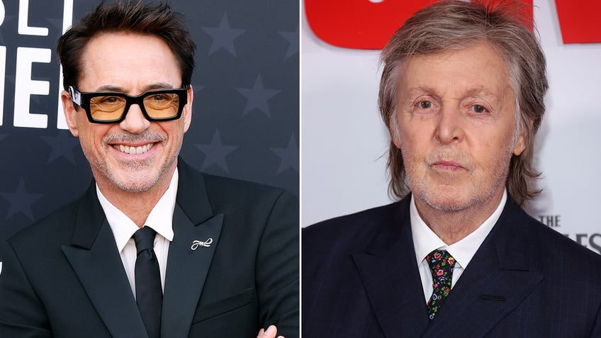 robert downey jr. paul mccartney