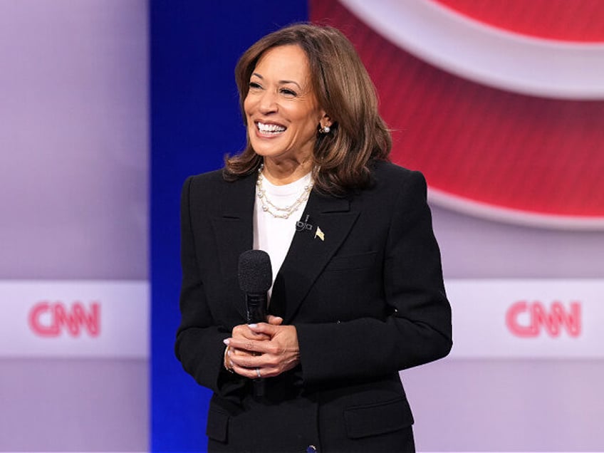 ASTON, PENNSYLVANIA - OCTOBER 23: Democratic presidential candidate, U.S. Vice President K