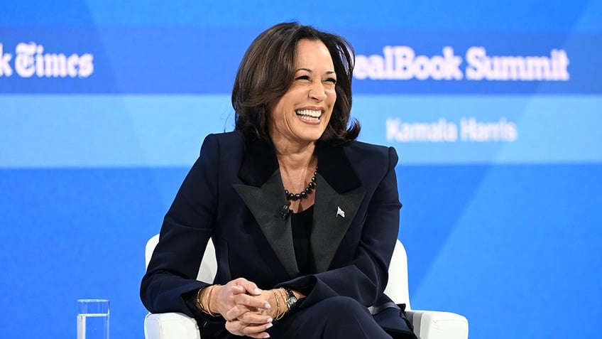 Kamala Harris at the New York Times DealBook Summit