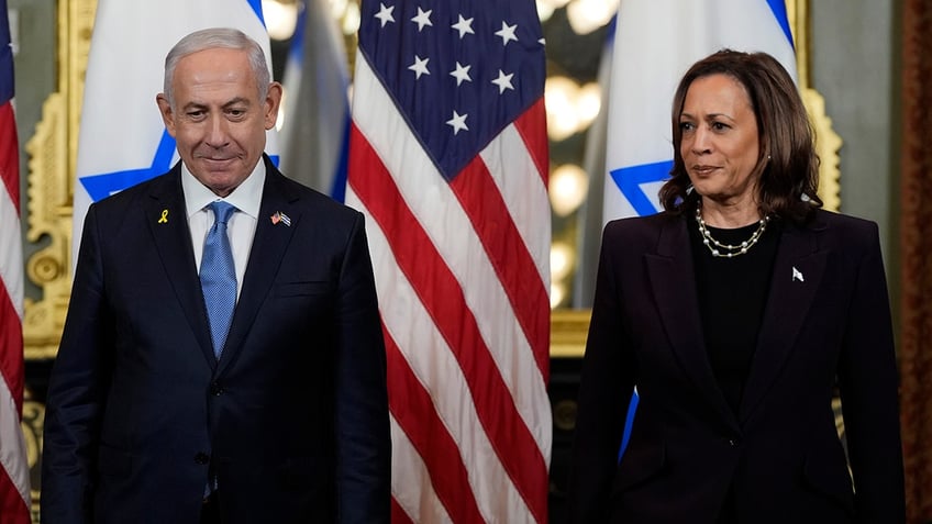 Netanyahu meets Harris