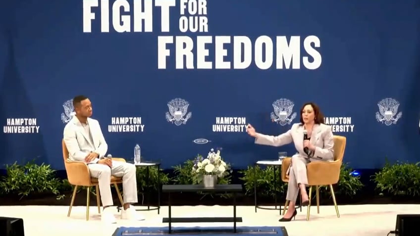 kamala harris defends dei pushes for making adjustments to create equal outcomes