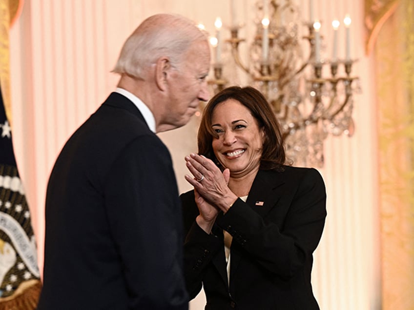 kamala harris downplays political ambition biden is very much alive